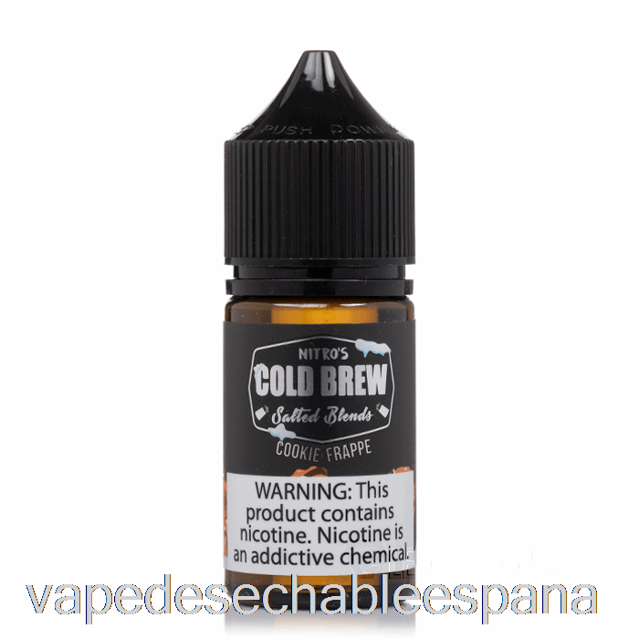 Vape Desechable España Cookie Frappe - Nitros Cold Brew Salts - 30ml 25mg
